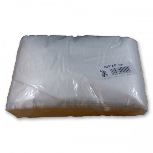 Plastic HD Bag 5" X 8"