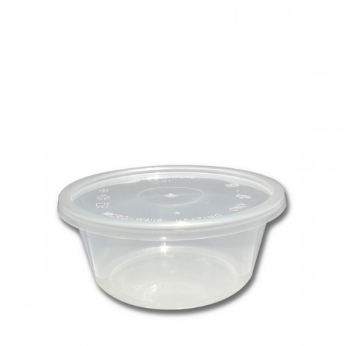 PP Round Container & Lid T12