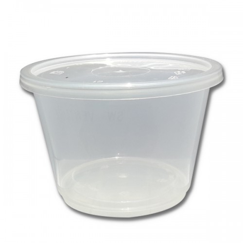 PP Round Container & Lid T16A