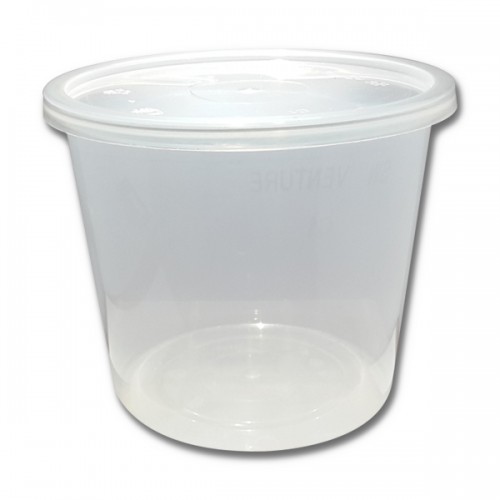 PP Round Container & Lid T30